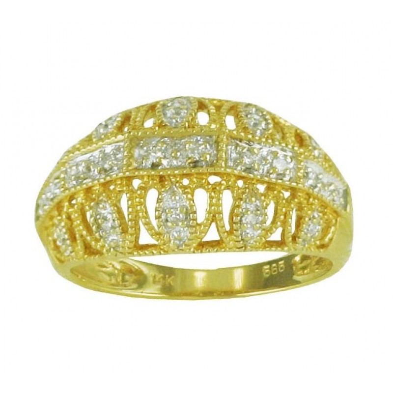 Diamond Filigree Ring 18899