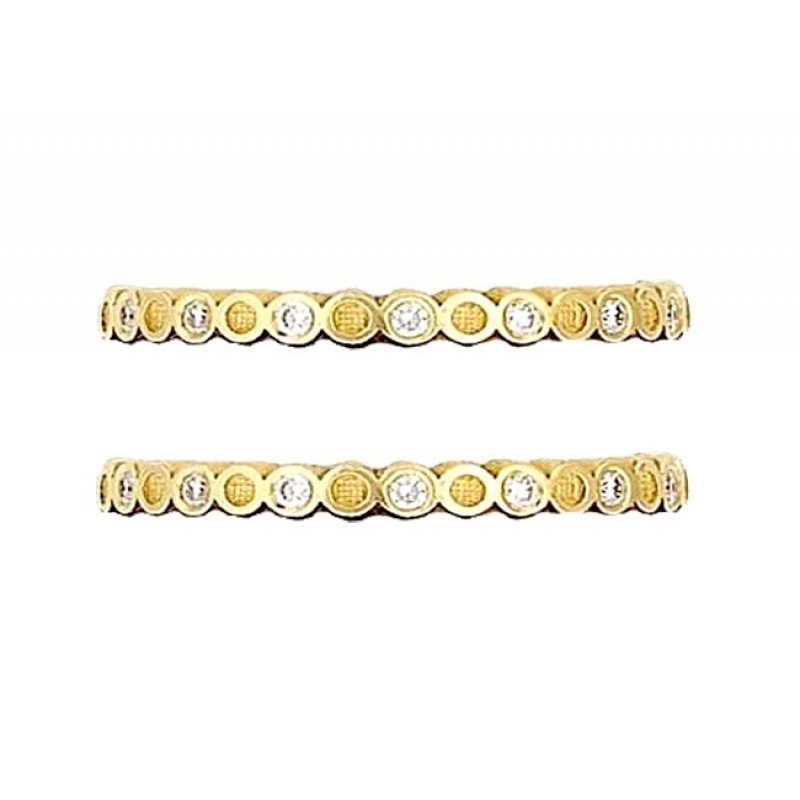 Hidalgo Circle Diamond Ring Guards RS6467