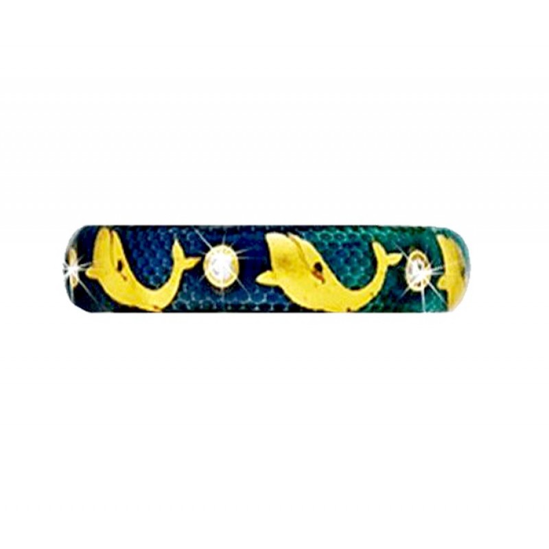 Hidalgo Enamel Whale Ring RS8079ND