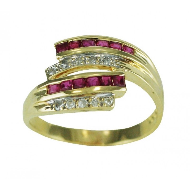 Ruby and Diamond Ring 21385