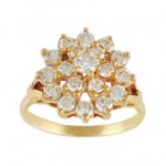 Diamond Cluster Ring 15553