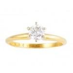 Diamond Solitaire Engagement Ring 15698