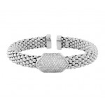 Flexible Diamond Cuff Bracelet 25817