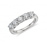 Martin Flyer Five Stone Diamond Ring 26879