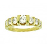 Step Down Diamond Ring Top 15554