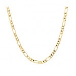 Yellow Gold Solid Figaro Chain 28884