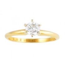 Diamond Solitaire Engagement Ring 15698