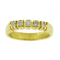 Prong Set Diamond Anniversary Ring Top 15531