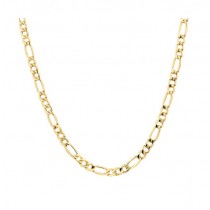 Yellow Gold Solid Figaro Chain 28884
