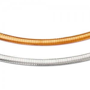 Ladies Reversible Omega Necklace 26232