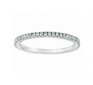 Martin Flyer Pavé Diamond Ring 5201WBPL