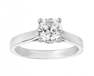 Martin Flyer Solitaire Engagement Ring Top 5014-RXLPL