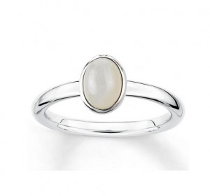 Moonstone Solitaire Ring 23214
