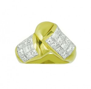Princess Cut Diamond Ring 15722