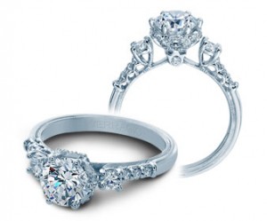 Verragio Classic Diamond Engagement Ring V-912RD7