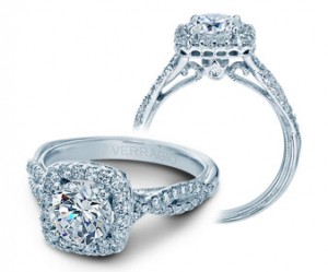 Verragio Classic Diamond Engagement Ring V-918CU7