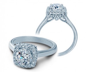 Verragio Classic Diamond Engagement Ring V-927CU7 