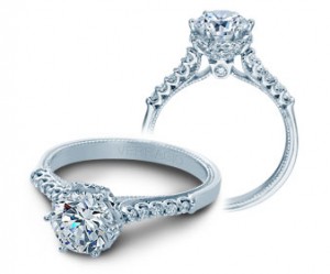 Verragio Classic Diamond Engagement Ring V-938R7