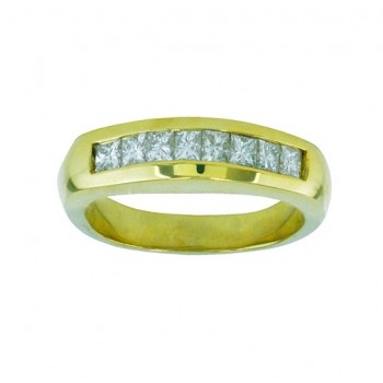 Channel Set Princess Cut Diamond Ring 22990