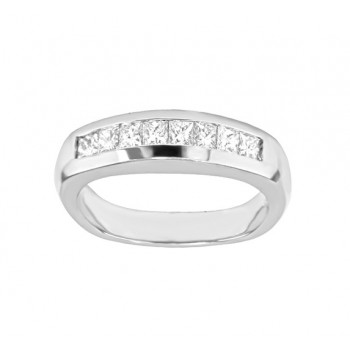 Channel Set Princess Cut Diamond Ring 23061