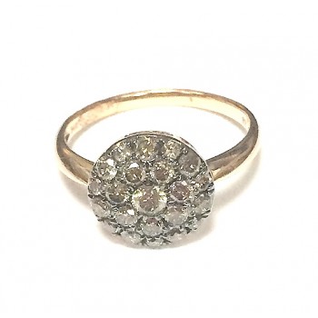Circular Chocolate Diamond Ring 25604
