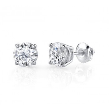 Diamond Stud Earrings 23164
