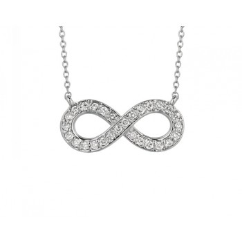 Infinity Diamond Necklace 27667