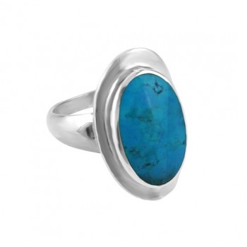 Oval Shape Turquoise Ring 23912