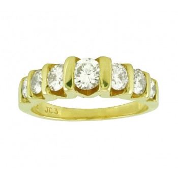 Step Down Diamond Ring Top 15554