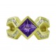 Amethyst and Diamond Ring Top 15510