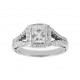 Verragio Venetian Princess Cut Diamond Engagement Ring Top AFN-5020CU-1