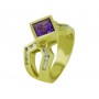 Amethyst and Diamond Ring Side 15510