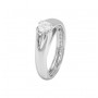 Escada Contoured Diamond Engagement Ring Side 03T9-DQ