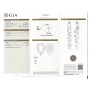 Pear Shape Diamond Halo Necklace 21723 Cert