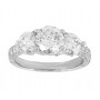 Three Stone Diamond Engagement Ring Top 17104